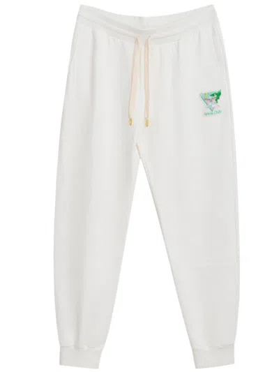 Casablanca Joggers Tennis Club Icon White With Embroidery