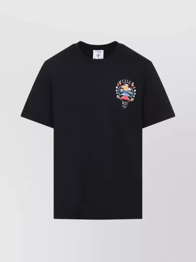 CASABLANCA JOURNEY HOME CREW NECK T-SHIRT