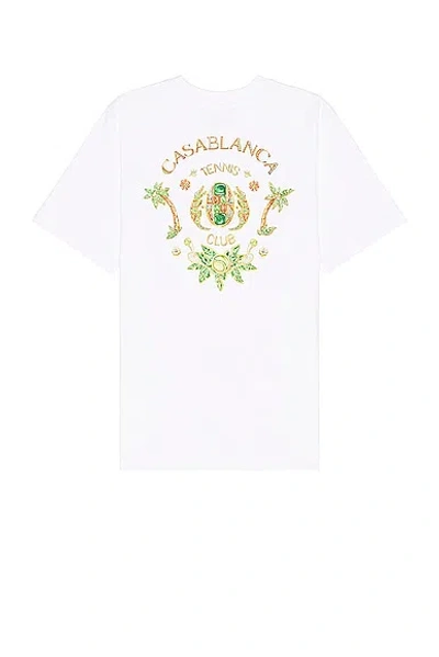 Casablanca Joyaux D' Afrique Tennis Club Printed T-shirt