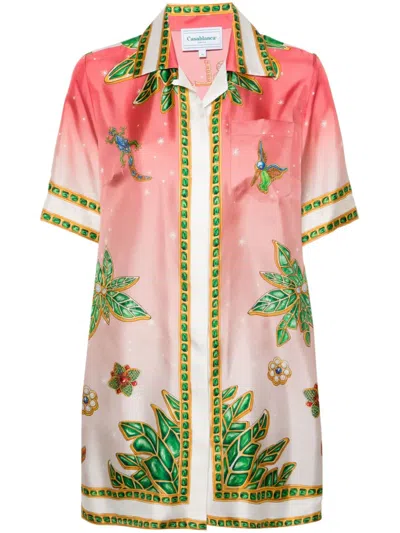 Casablanca Joyaux D`afrique Shirt In Multicolour