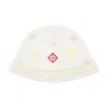 Casablanca Kawaii Crochet Bucket Hat In White
