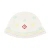 Casablanca Kawaii Crochet Bucket Hat In White