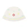 Casablanca Kawaii Crochet Bucket Hat In White