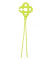 Casablanca Fluorescent Green Keychains In Green