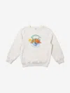 Casablanca Oasis Sweatshirt In White