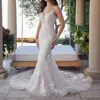 Casablanca Kimberly Wedding Gown In Ivory/champagne In White