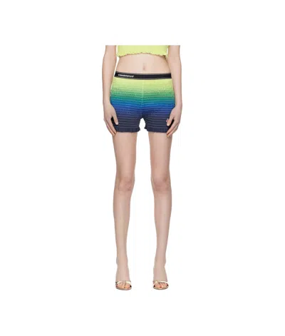CASABLANCA KNITTED GRADIENT SHORTS