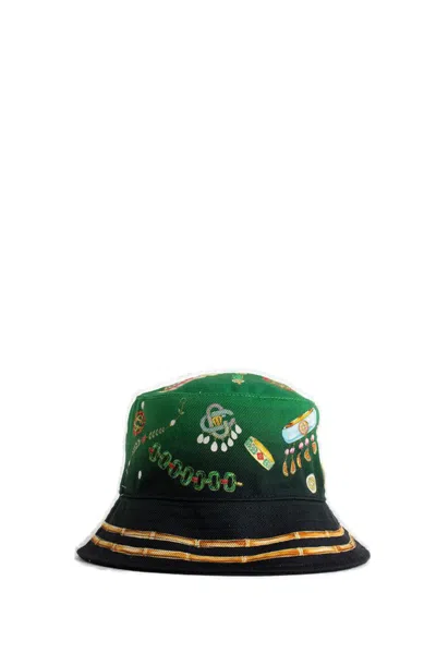 Casablanca La Boite A Bijoux Bucket Hat In Multi