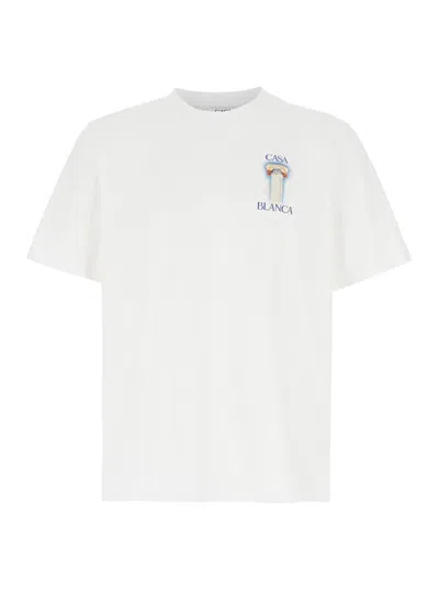 Casablanca La Colomne Printed T-shirt