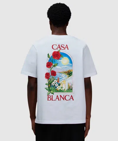 Casablanca La Days T-shirt In White