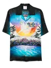 Casablanca T Shirts And Polos Multi Colour In Blue