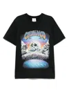 Casablanca Premonition Hotfix Printed T-shirt In Black
