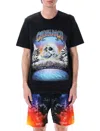 Casablanca Premonition Hotfix Printed T-shirt In Black