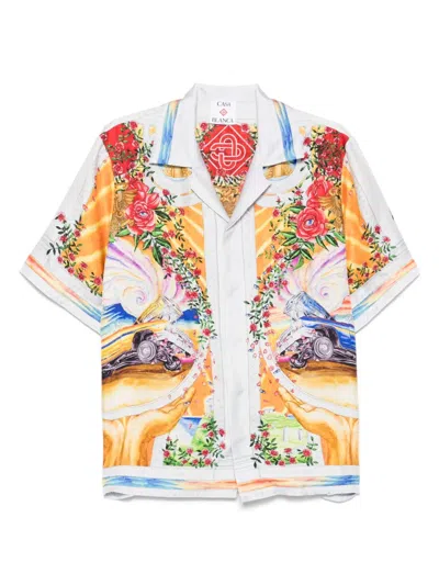 CASABLANCA LA TORNADE DE ROSE SHIRT