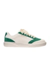 Casablanca Suede Leather Panelled Sneakers In White