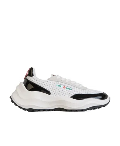 Casablanca Laced Sneakers In White