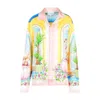 Casablanca Ladies Apartement Dans Les Airs Printed Shirt