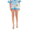 Casablanca Ladies Le Plongeon Silk Shorts