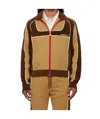 Casablanca Lapel Long Sleeve Casual Jacket In Brown