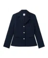 Casablanca Monogram-jacquard Single-breasted Jacket In Black
