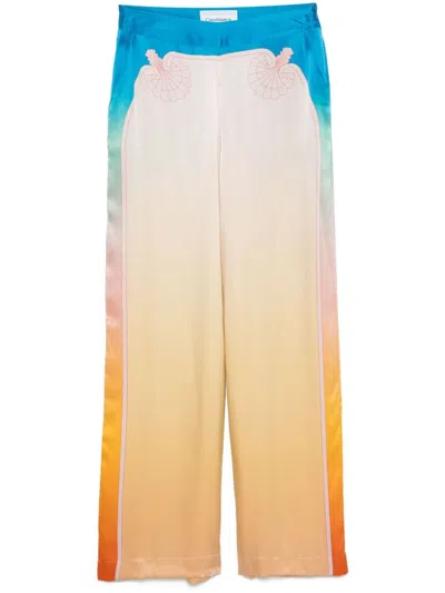 Casablanca L'arc Colore Trousers In 中性色