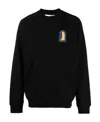Casablanca L'arche De Nuit Print Sweatshirt In Black