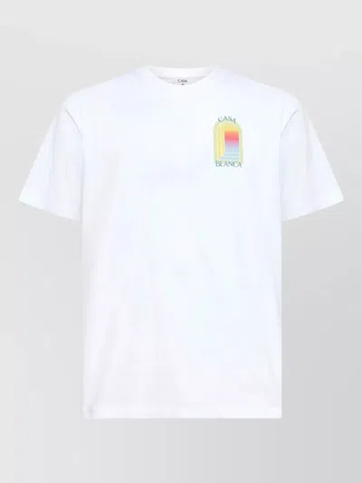 CASABLANCA ORGANIC COTTON OVERSIZED PRINTED T-SHIRT