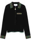 Casablanca Black Laurel Jacket In Black