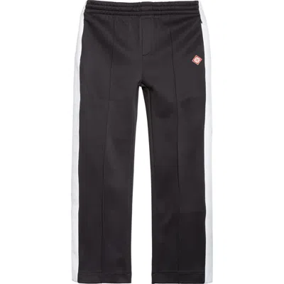 Casablanca Laurel Tape Scuba Jersey Track Pants In Black