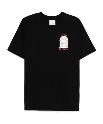 Casablanca Le Passage T-shirt In Black