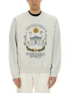 Casablanca Men Sweatshirt In Grey