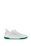 Casablanca The Court Logo-appliquéd Leather Sneakers In White