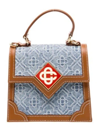 Pre-owned Casablanca Leather Jeanne W/ Tags W/tags In Blue