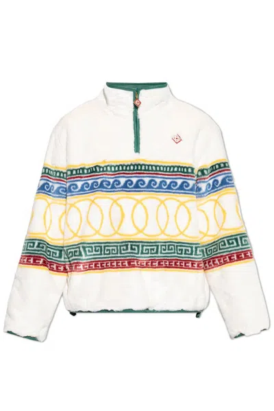 Casablanca Les Anneaux Pullover Jacket In Multi