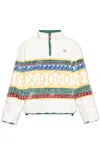 Casablanca Les Anneaux Pullover Jacket In White