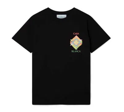 Pre-owned Casablanca Les Elements T-shirt - Black