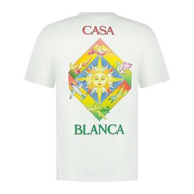 Pre-owned Casablanca 'les Elements' T-shirt White
