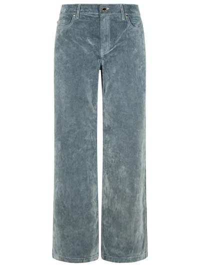 Casablanca Light Blue Cotton Blend Jeans
