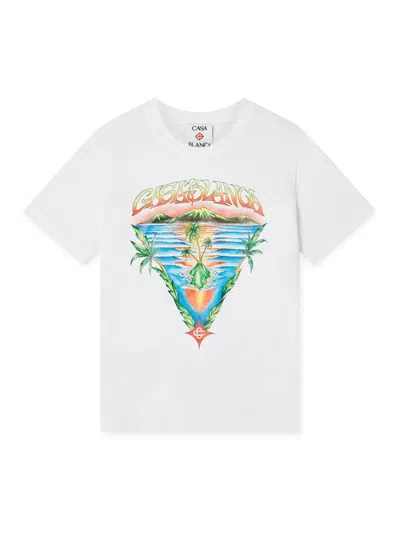 Casablanca Little Boy's & Boy's Innocence Triangle T-shirt In White