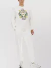 Casablanca Le Joueur Beaded Cotton Sweatshirt