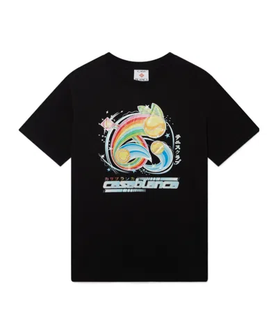 Casablanca Casa Way Mountain Printed T-shirt In Black