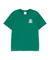 Casablanca Montagne Ondulee Crewneck T-shirt In Green