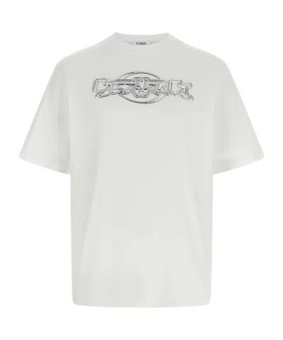 CASABLANCA LOGO CREW NECK T-SHIRT