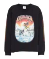 Casablanca Printed Long-sleeved T-shirt In Black