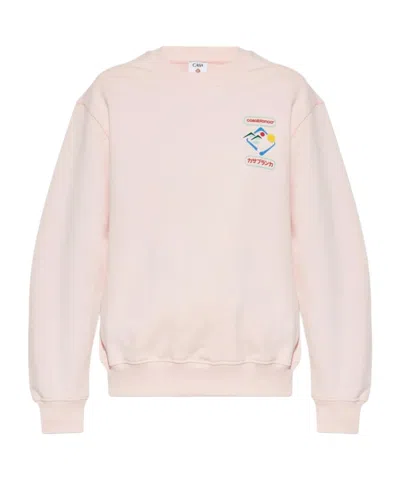 CASABLANCA LOGO CREWNECK SWEATSHIRT