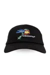 CASABLANCA LOGO EMBROIDERED BASEBALL CAP