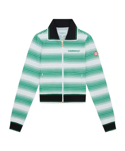CASABLANCA CASABLANCA STRIPED TRACK JACKET