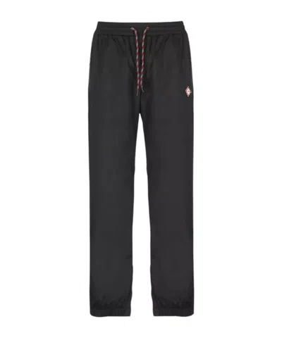 Casablanca Logo Embroidered Track Pants In Black