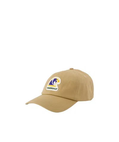 Casablanca Logo Hat In Brown