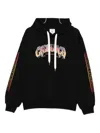 Casablanca Printed Hooded Sweatshirt In Black